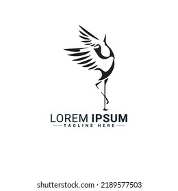 Bird  logo vector illustration design 