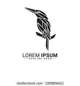 Bird logo vector illustration design 