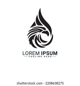 Bird logo vector illustration design 