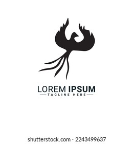 Bird logo vector illustration design 