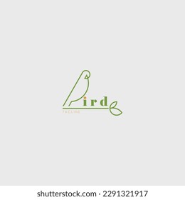 bird logo vector illustration design