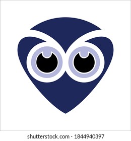 bird logo vector illustration icon simple design