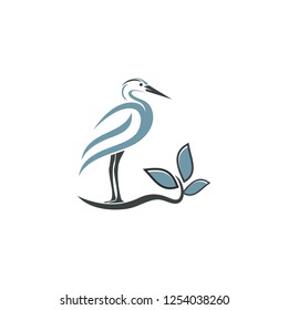 Bird Logo Vector Illustration Template