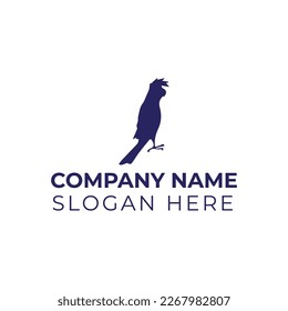 Bird logo vector illustration template
