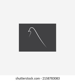 bird logo vector illustrations design icon logo template