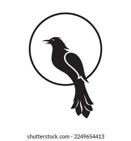 bird logo vector illustrations design icon logo template