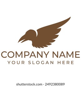 bird logo vector illustrations design icon logo template