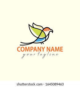 Bird Logo. vector illustrtator eps 10