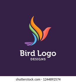 Bird logo vector ilustrator 