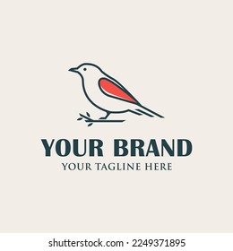 Logo von Bird, Vektorgrafik-Design