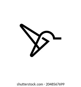 bird logo vector simple elegance and clean