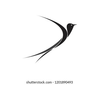 Bird logo vector template