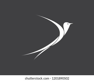 Bird logo vector template