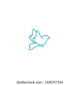 bird logo vector template