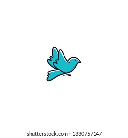 bird logo vector template