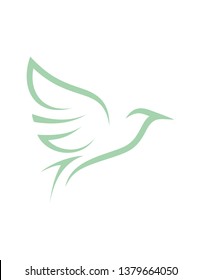 bird logo vector template