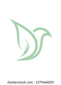 bird logo vector template