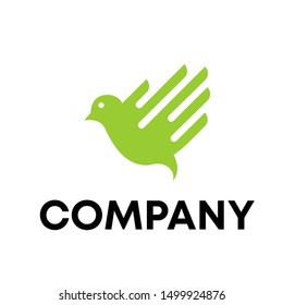 Bird logo vector template design mascot