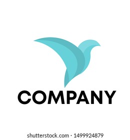 Bird logo vector template design mascot