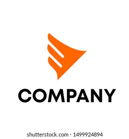 Bird logo vector template design mascot
