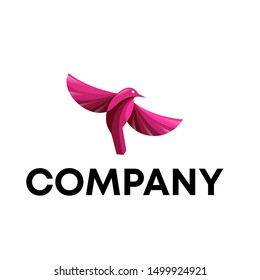 Bird logo vector template design mascot