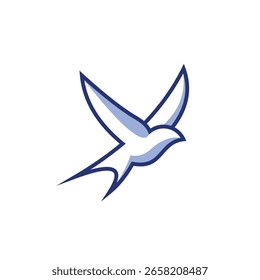 Vetor de logotipo de pássaro para sua ideia de logotipo de negócio que contém elementos de pássaro