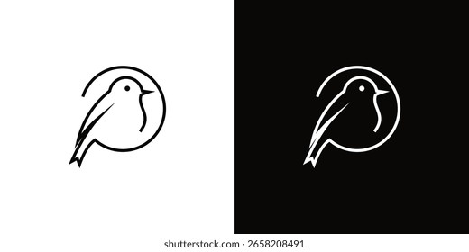 Bird logo vector for your business logo idea that contains bird elements