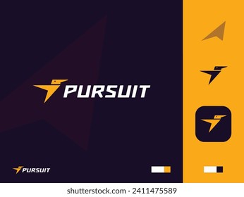 Bird logo, bird and wing, airplane icon, logo template design, Bird technology logo vector design illustration. tech symbol, business icon, bird and arrow concept design.