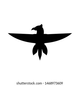 Bird logo-simple modern vector logo