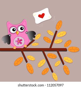 bird love card