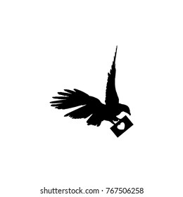 bird love card