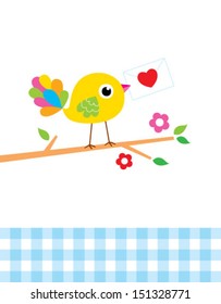 bird love letter