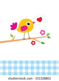 bird love letter