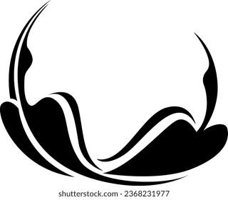 Bird love tattoo, tattoo illustration, vector on a white background.