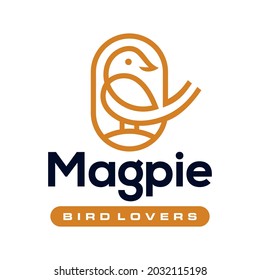 BIRD LOVERS LOGO WITH MODERN STYLE