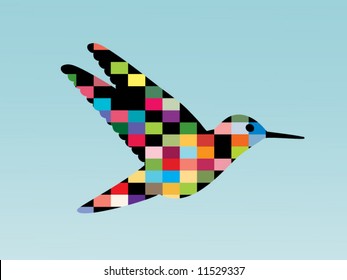 bird of many colors