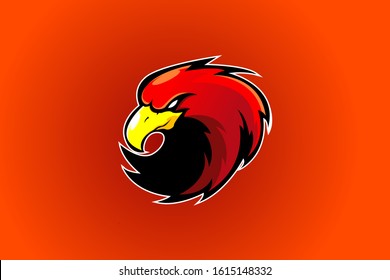BIRD MASCOT LOGO VECTOR EPS