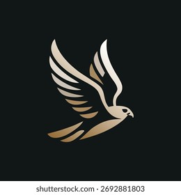 Bird Modern Logo-Symbol Vektorkunst, Icons und Grafiken für Designer
