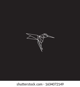 Bird Modern Logo Template. Vector Illustrator.