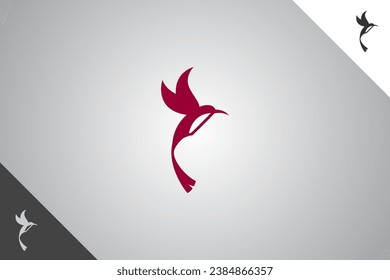 Bird modern logotype and symbol. Perfect logo for business related to animal, pet and veterinary. Isolated on background. Vector eps 10.