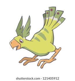 Bird Monster Vector 2