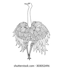 bird named "Greater Rhea"