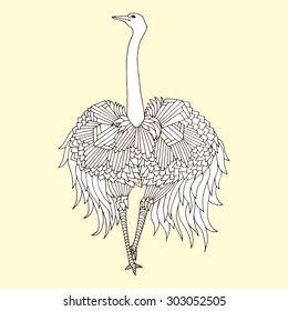 bird named "Greater Rhea"