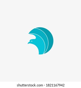 Bird nature flying rhythm mechanics symbols logo and icons