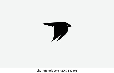 Bird nature vector logo design