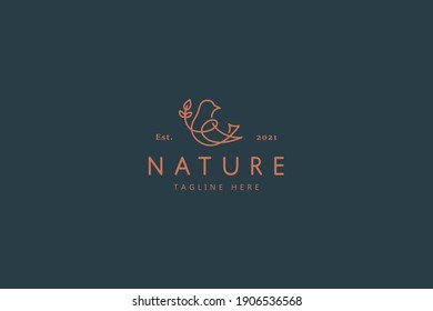 Bird Nature Wild Life Illustration Logo