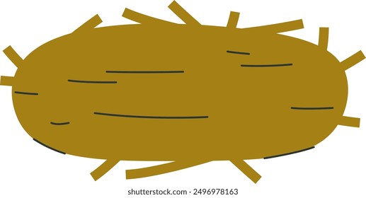 Bird Nest Icon Vector Illustration