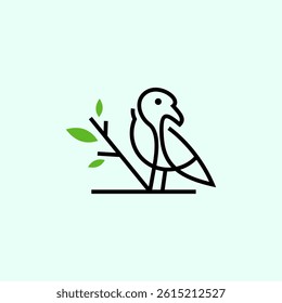 bird nest logo vector icon illustration colorful	