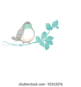 bird on a branch