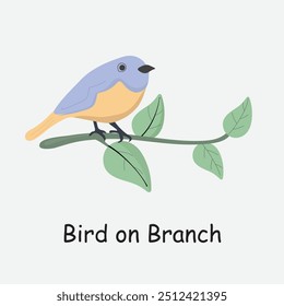 Vector: Diseño de Escena de Naturaleza de Primavera